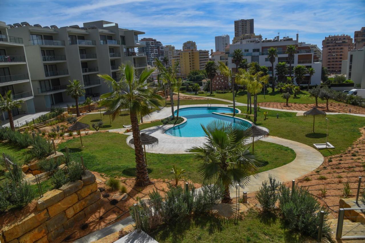 Апартаменты Luxury Oasis Sea View Портиман Экстерьер фото